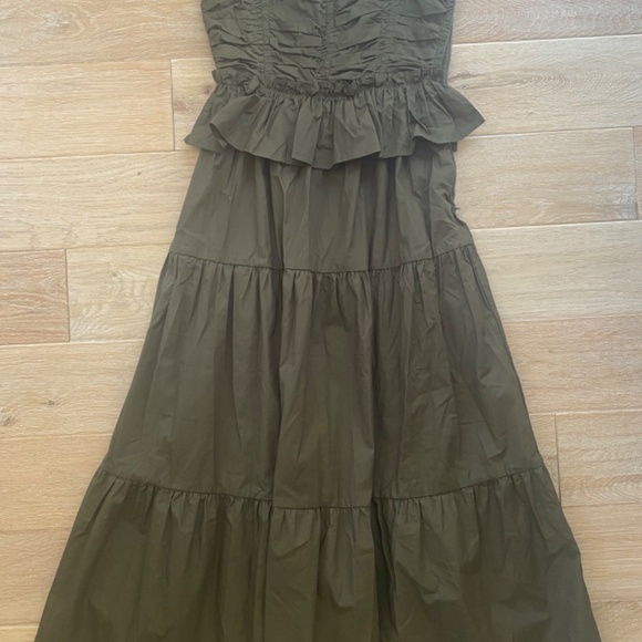 Olive green maxi dress - Picture 5 of 7